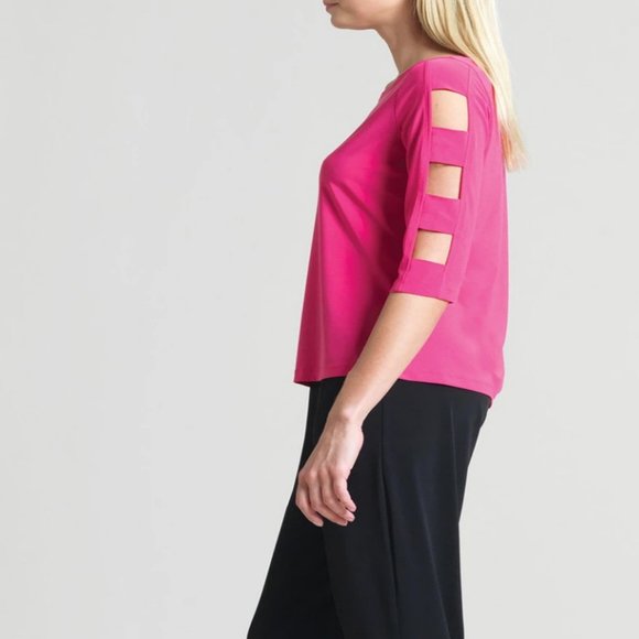 Clara Sunwoo Ladder Sleeve Top - Picture 2 of 3